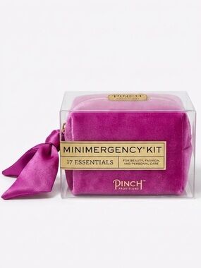 Pinch Provisions Minimergency Kit 17 Essentials Anthropologie Magenta Velvet